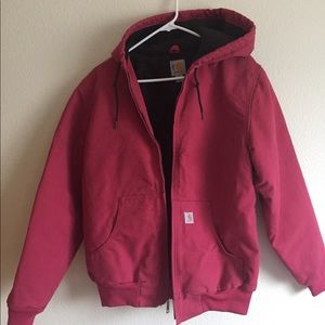 Pink Carhartt Sandstone Quilted Jacket- NWOT